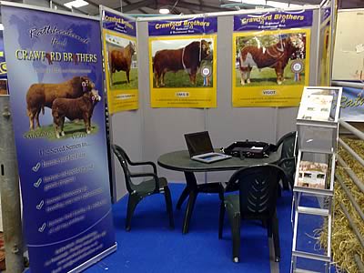 Our stand at Beef Expo 